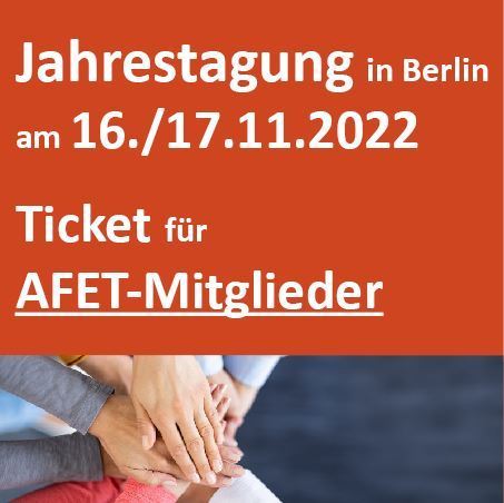 AFET-Jahrestagung 16./17.11.2022 AFET-Mitglied